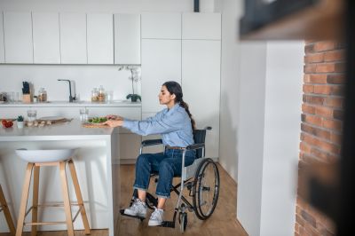 Completed Accessible Kitchen