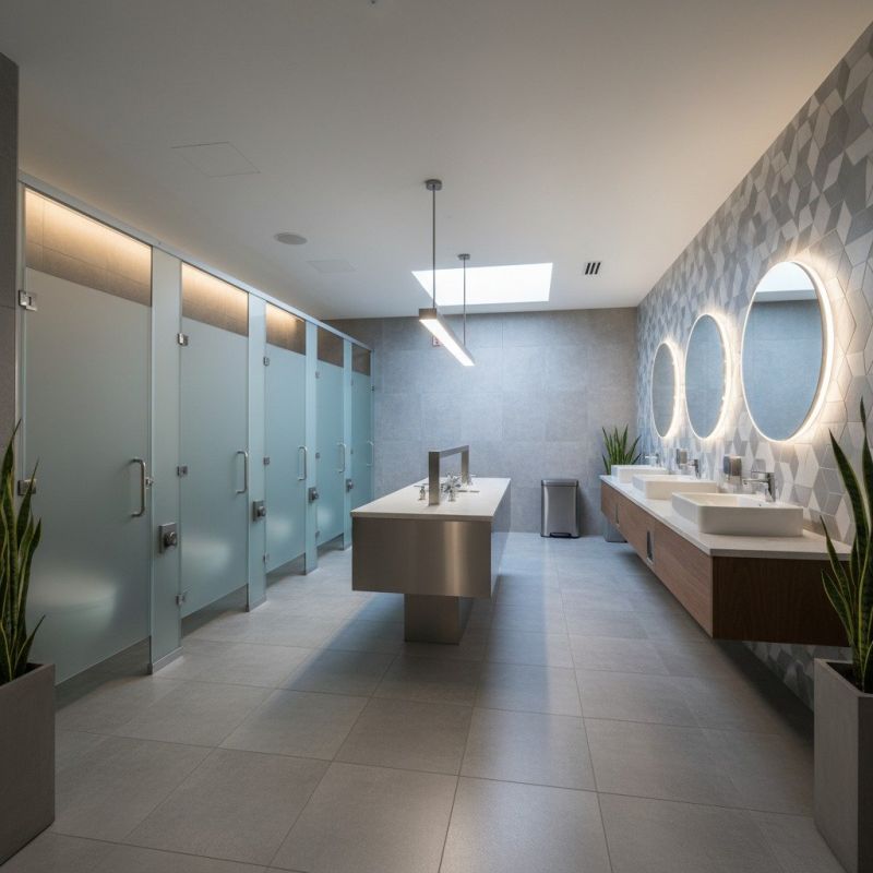 Industrial Bathroom Renovation in Summerville, SC