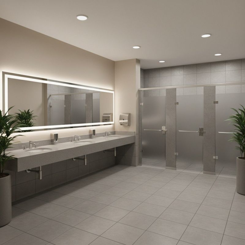 Industrial Bathroom Renovation in Denver County, CO