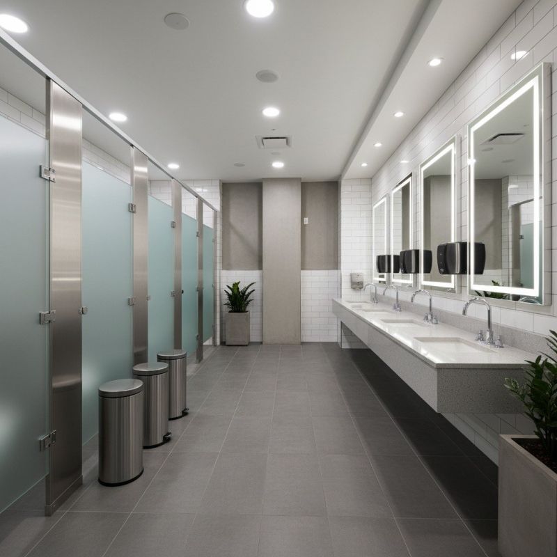 Office Bathroom Renovation in Denver, CO